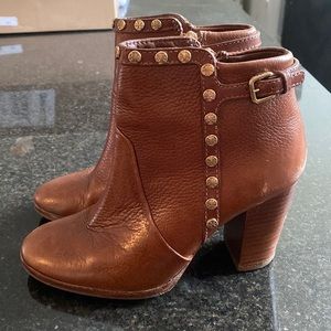 Tory Burch Leather Booties